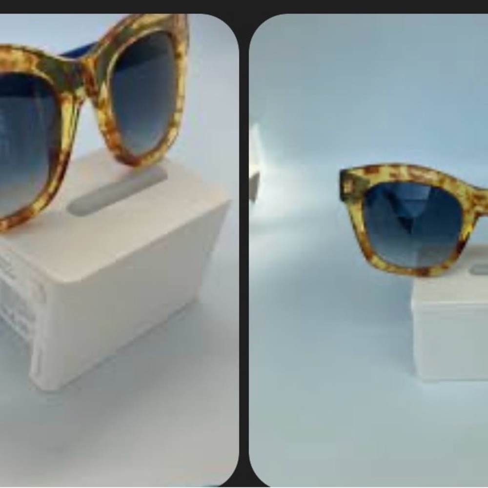 Fendi Yellow and Blue Sunglasses